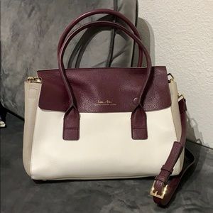 Fussy Sarah Leather Tote by India Hicks